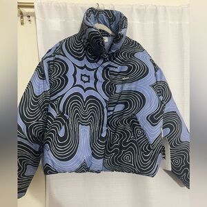 Obey Women's Wavy Amber Puffer Jacket S